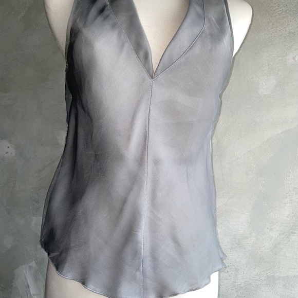 Designer Vintage Italian Sleeveless Blouse/Top - Picture 4 of 10